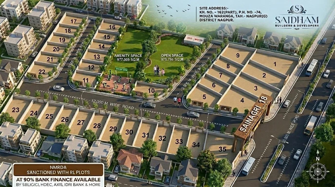 MMRDA RL SANCTION PLOTS,UP TO 90% BANK LOAN FACILITY AVAILABLE